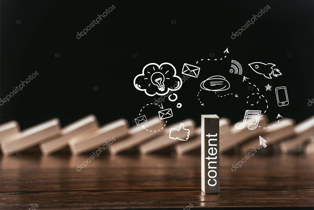 Feed social media aziendale con post coordinati